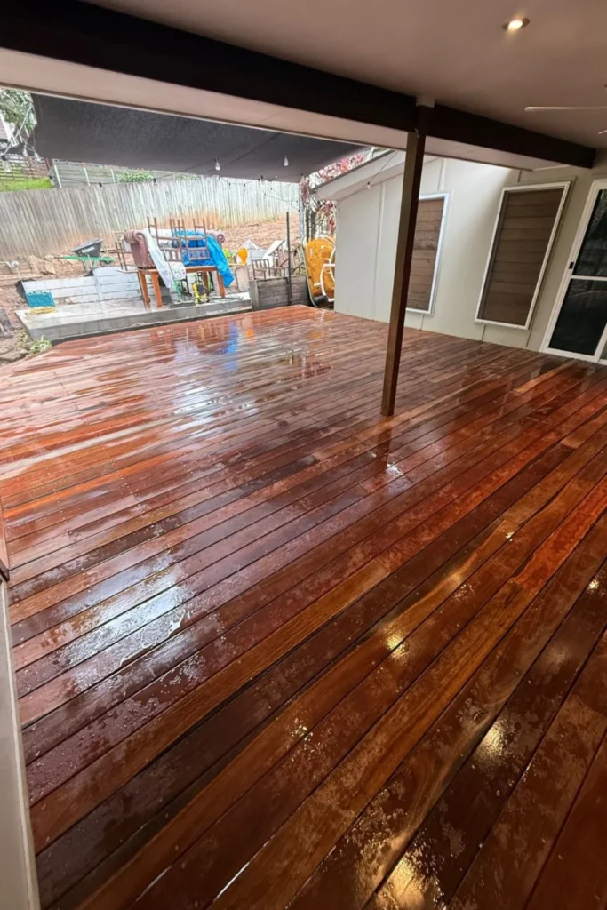 New Undercover Decking
